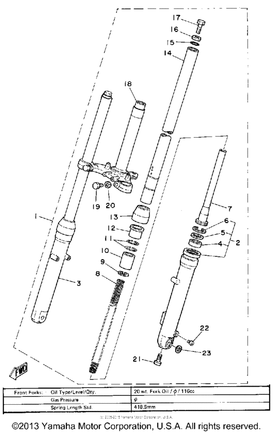 Front fork