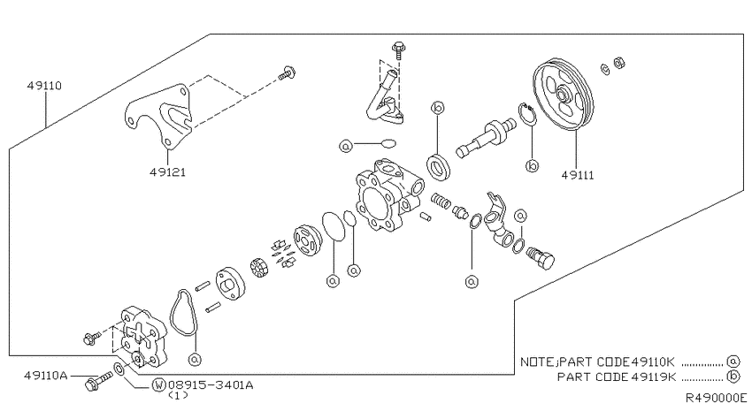Power steering pump