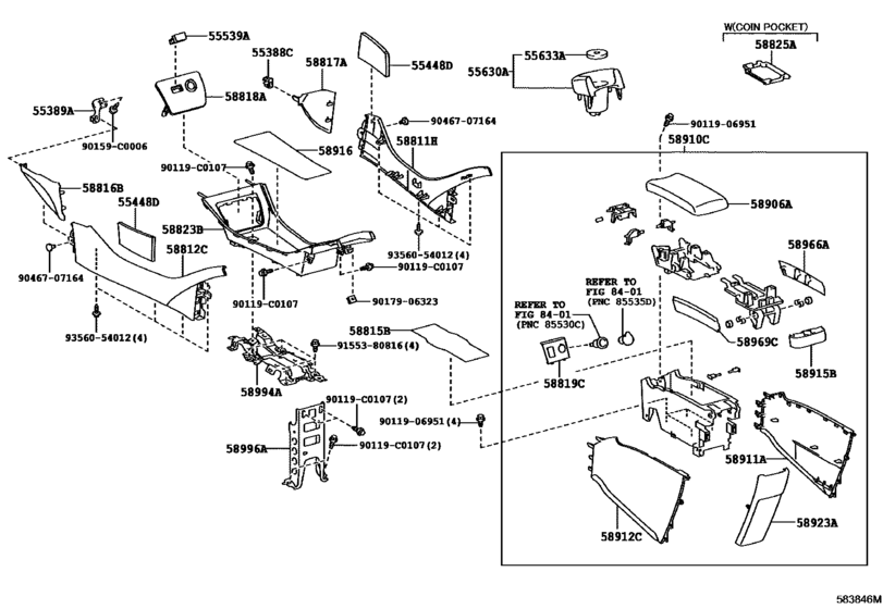 Console Box & Bracket