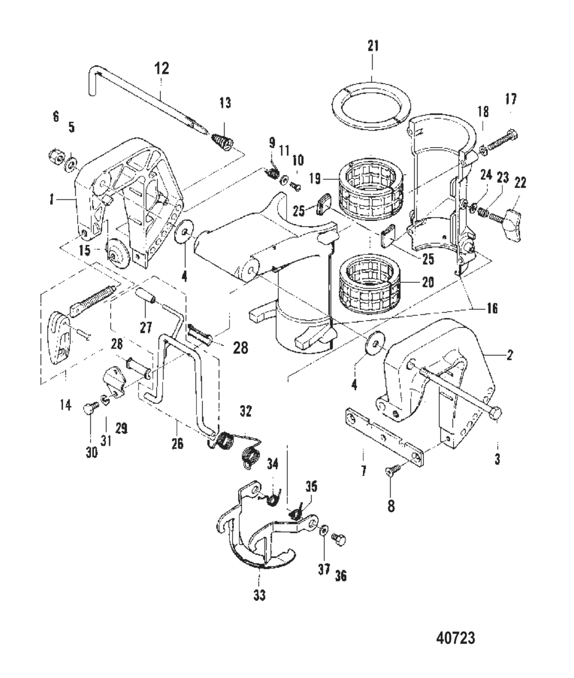 Clamp And Swivel Brackets