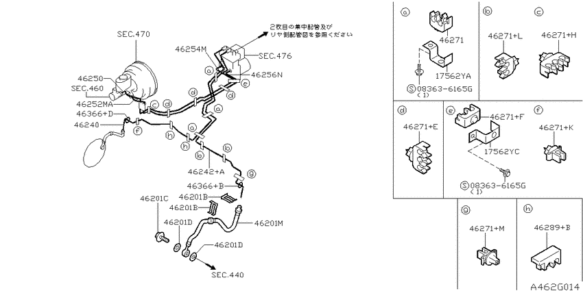 Brake piping & control