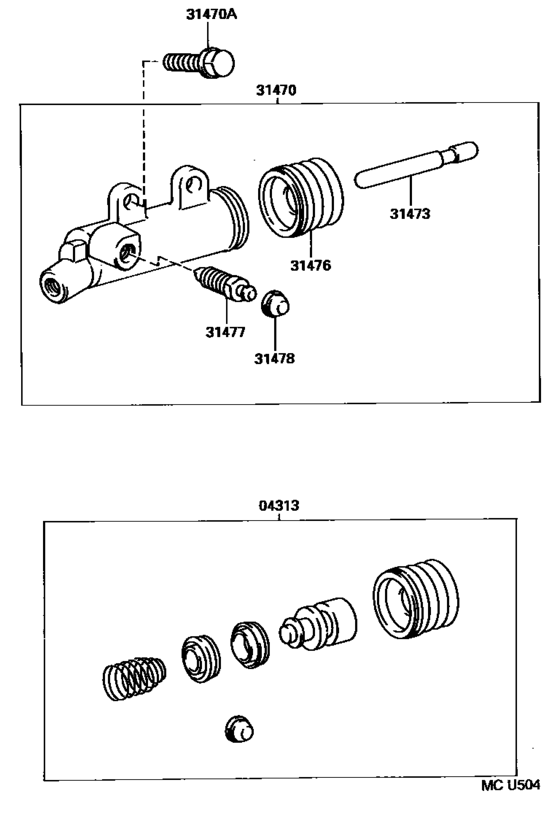 Clutch Release Cylinder