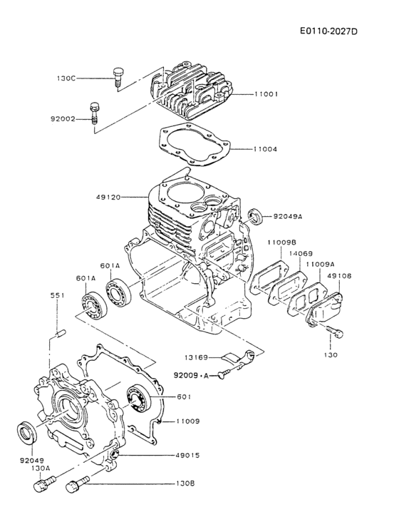 Cylinder/crankcase
