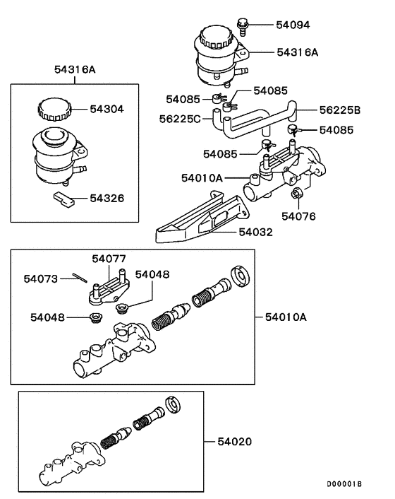 Brake master cylinder