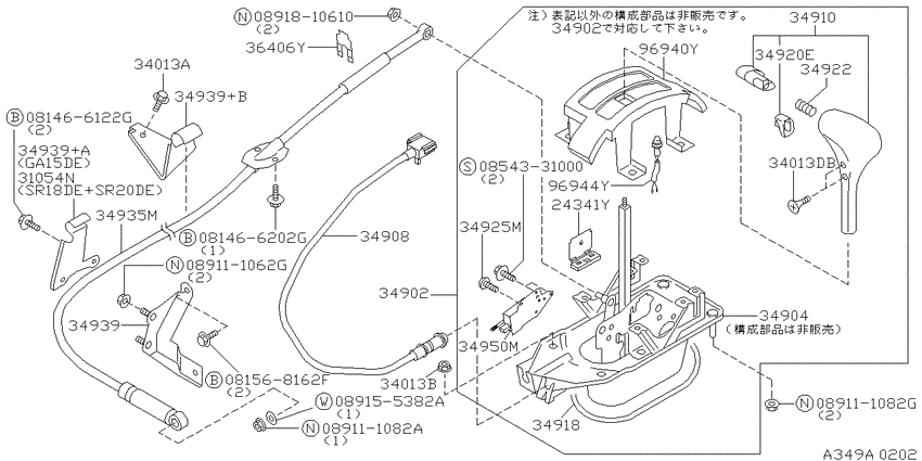 Auto transmission control device