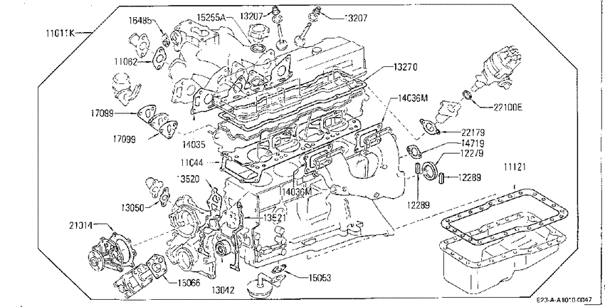 Engine gasket kit