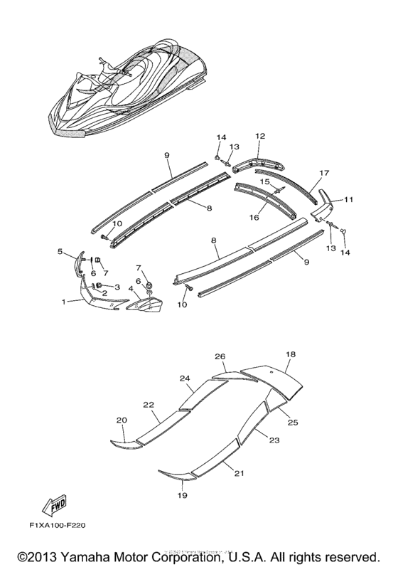 Gunwale mat