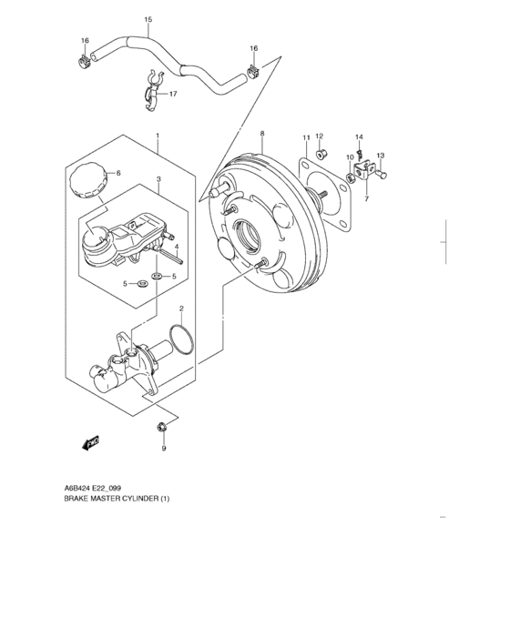 Brake master cylinder