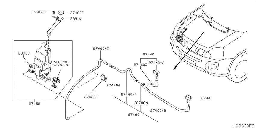 Windshield washer