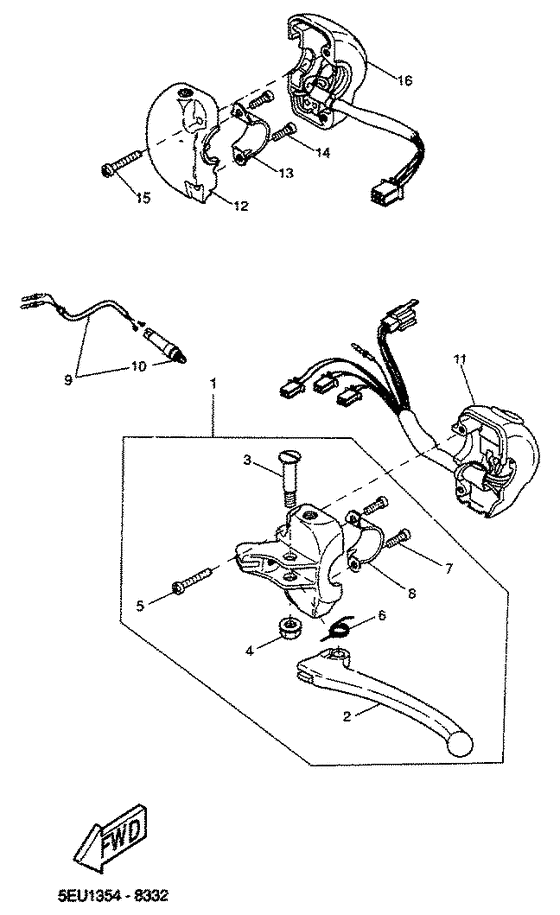 Handle switch & lever