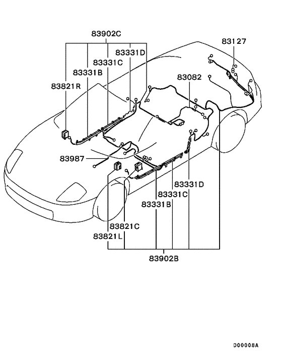 Wiring & attaching parts