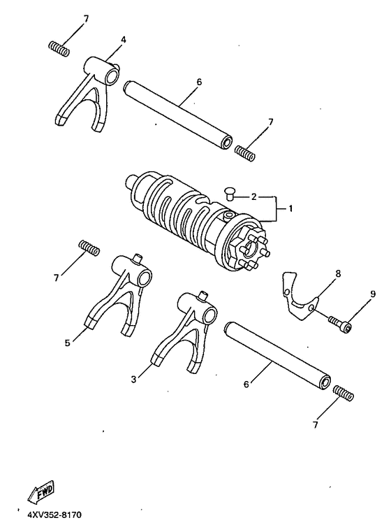 Shift Cam & Fork