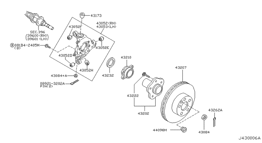 Rear axle