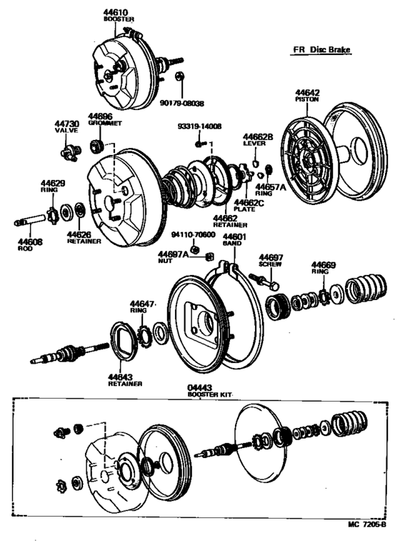 Brake Booster & Vacuum Tube