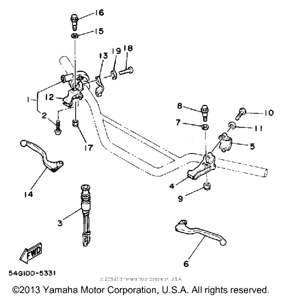 Handle switch & lever