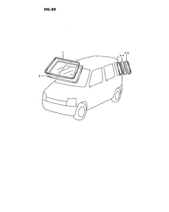 Windshield glass
