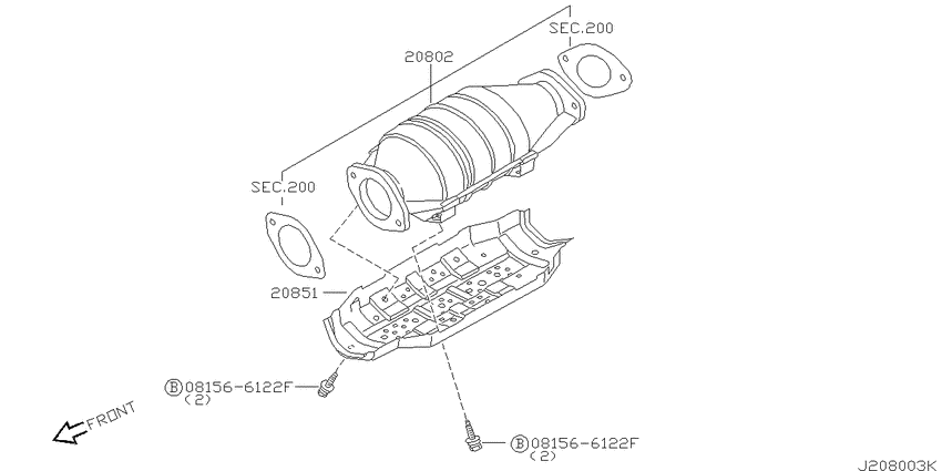 Catalyst converter