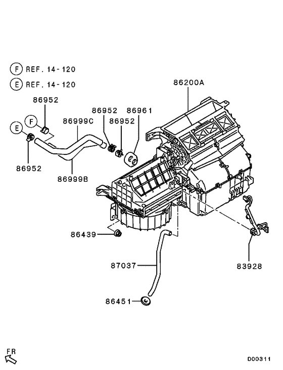Heater unit & piping