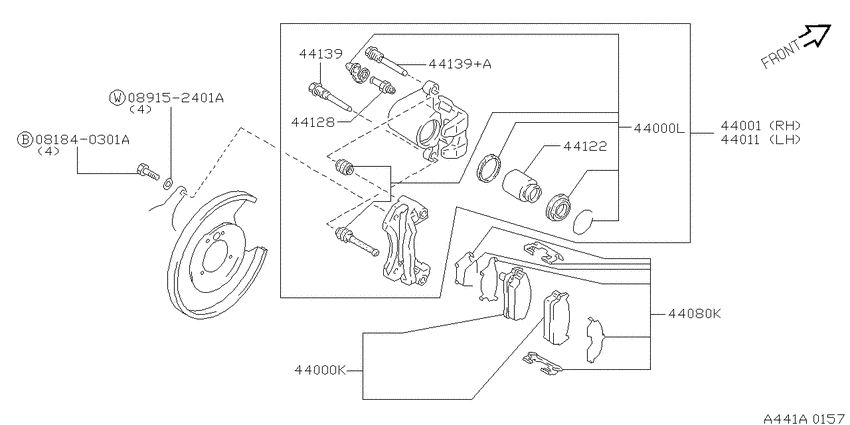 Rear brake