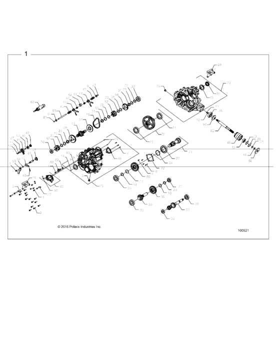 Drive Train, Main Gearcase
