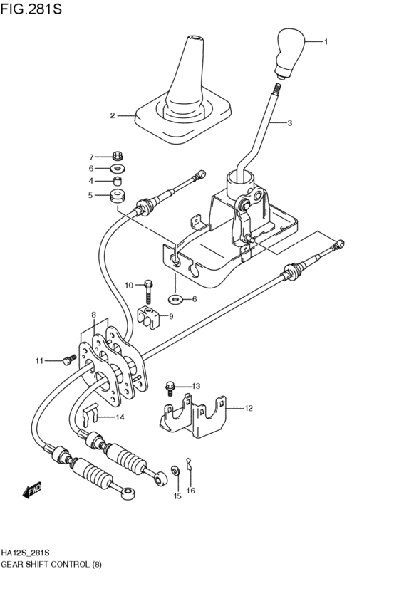 gearlever control