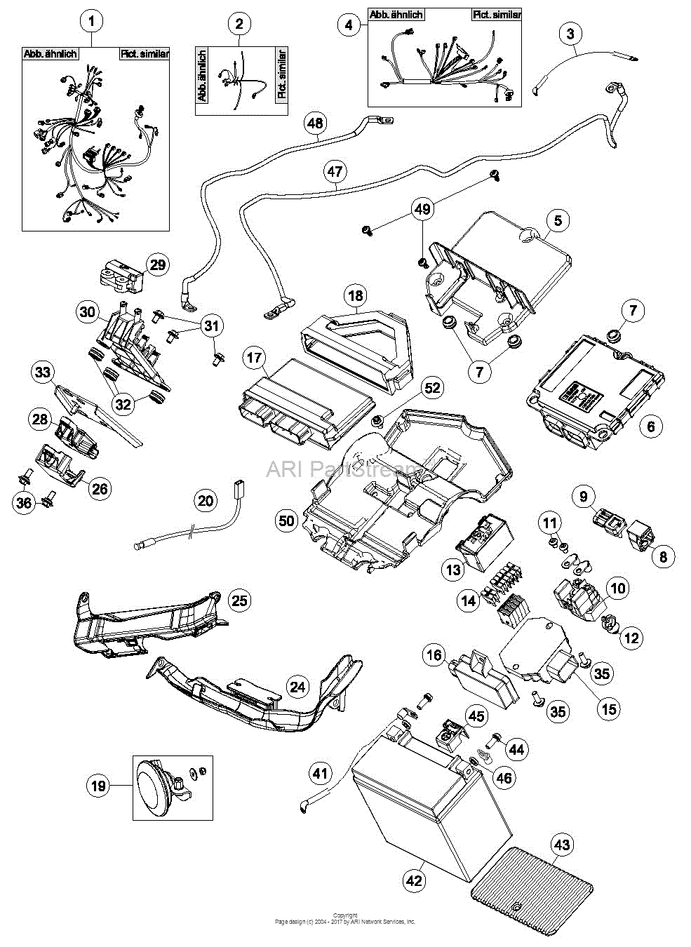 Wiring Harness for 2014 KTM 1290 | US/EU sales region, , 18077792-939290