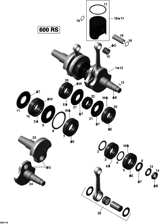 01- Crankshaft And Pistons