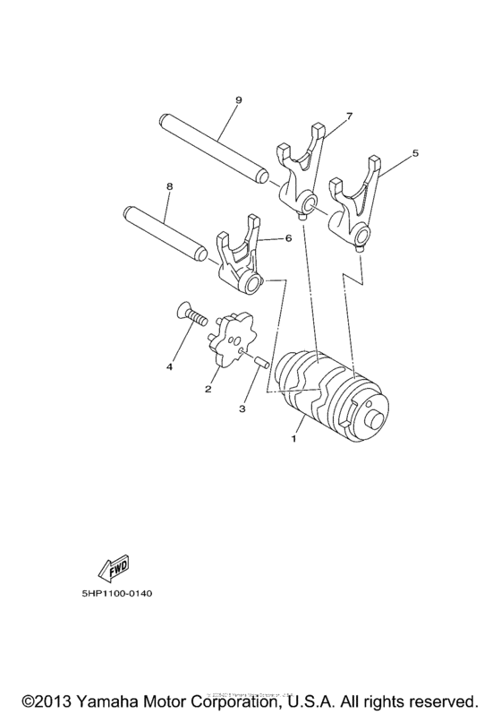 Shift Cam & Fork