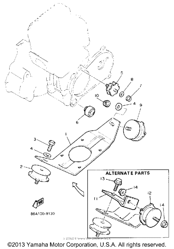 Engine bracket
