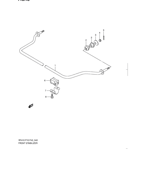 Front stabilizer
