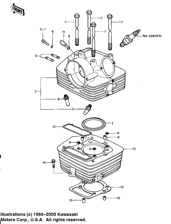Cylinder head/cylinder