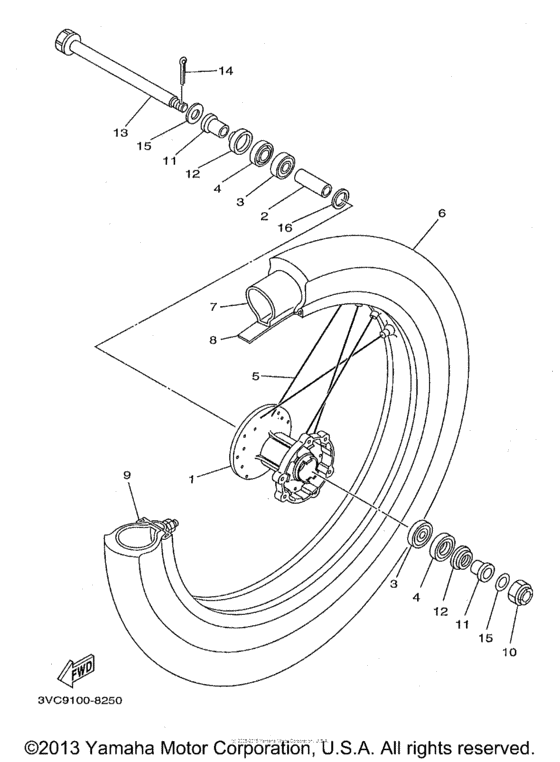Front wheel