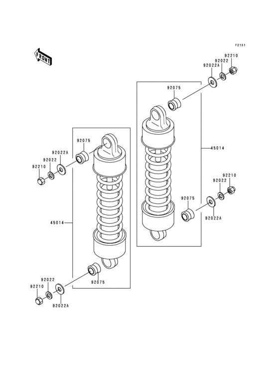 Suspension/shock absorber