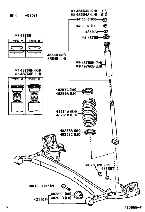 Rear Spring & Shock Absorber
