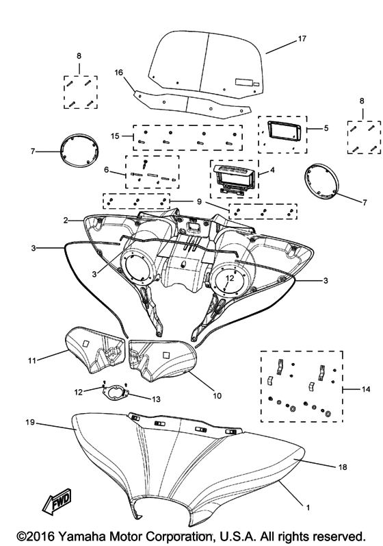 Cowling Windshield