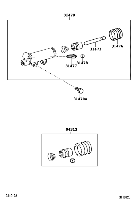 Clutch Release Cylinder
