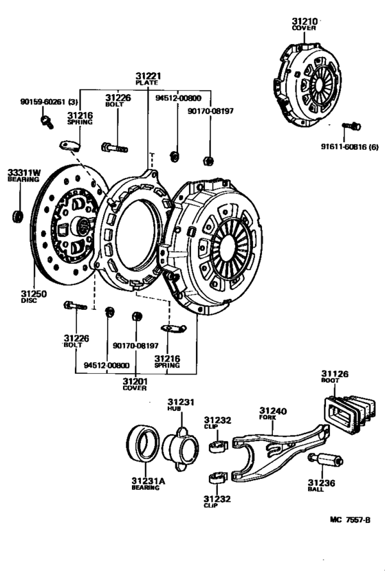 Clutch & Release Fork