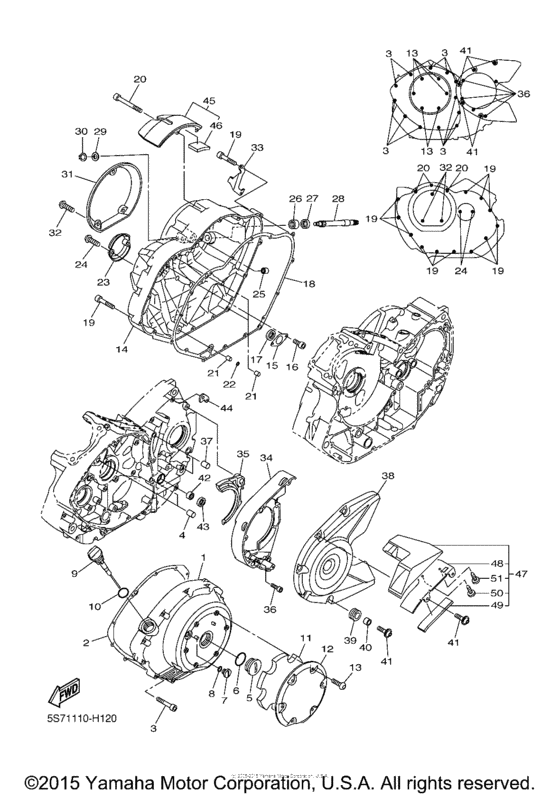 Crankcase cover