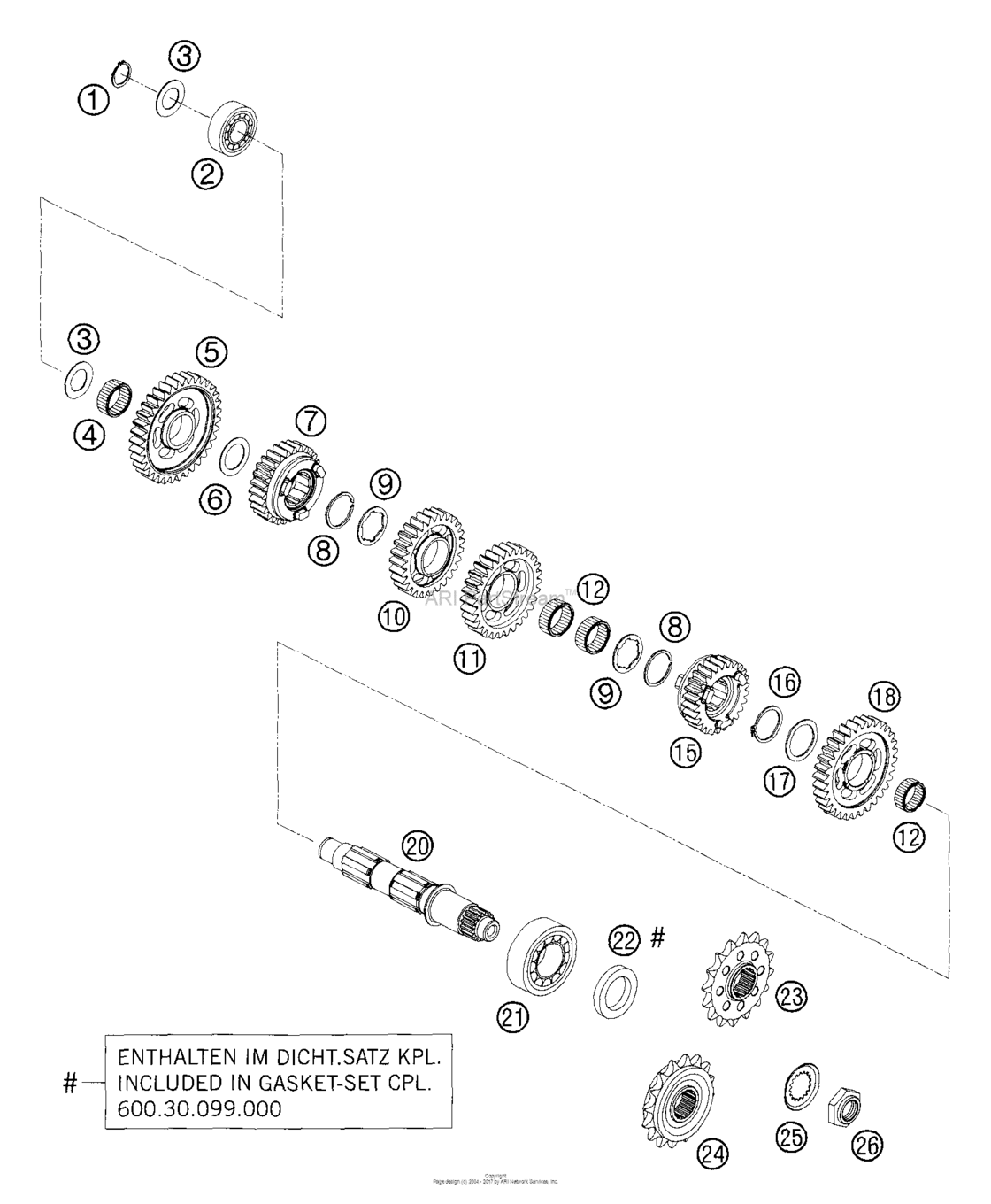 Transmission Ii - Main Countershaft