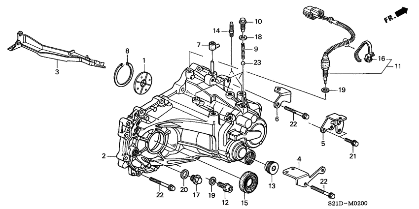 Transmission housing