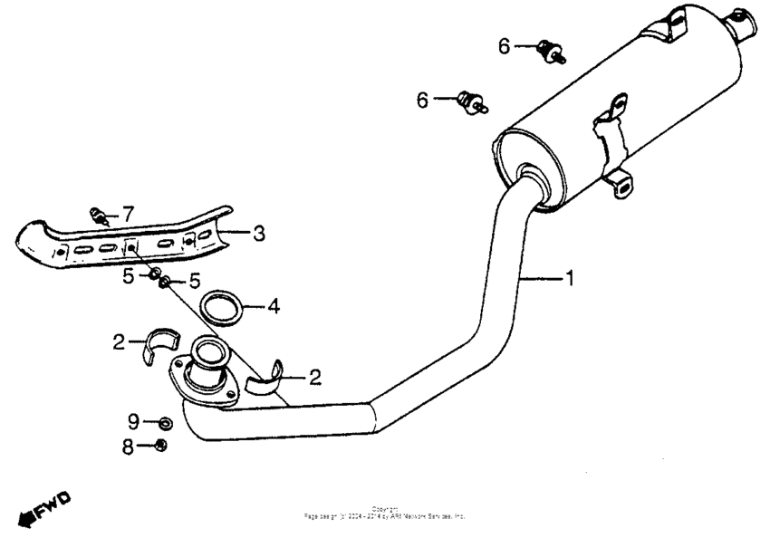 Muffler 84-85