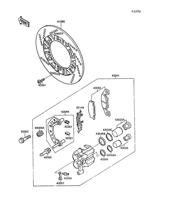 Front brake