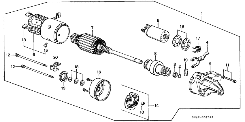 Starter motor