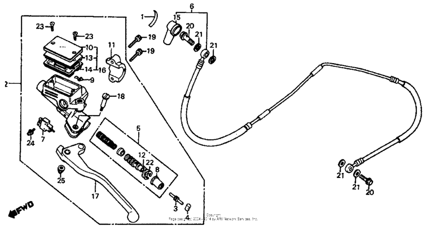 Clutch master cylinder