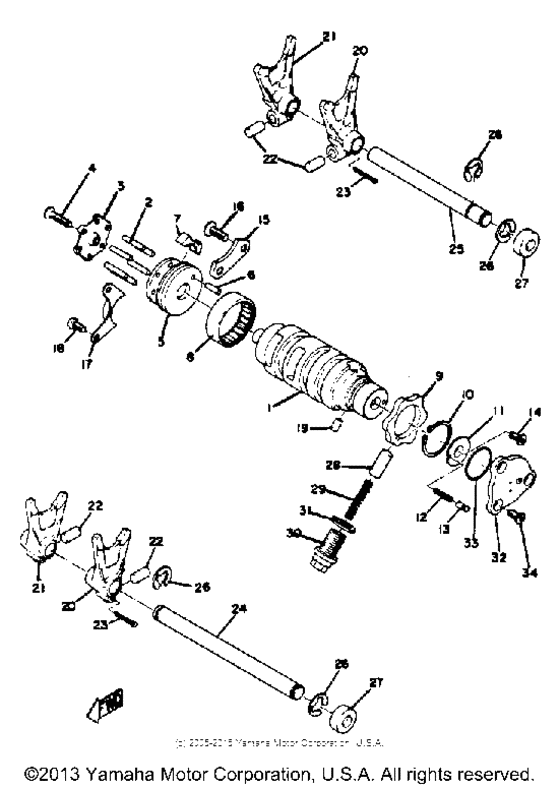 Shift Cam & Fork