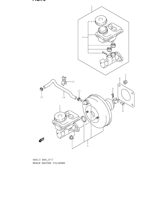 Brake master cylinder