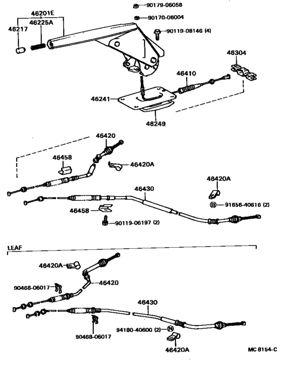 Parking Brake & Cable