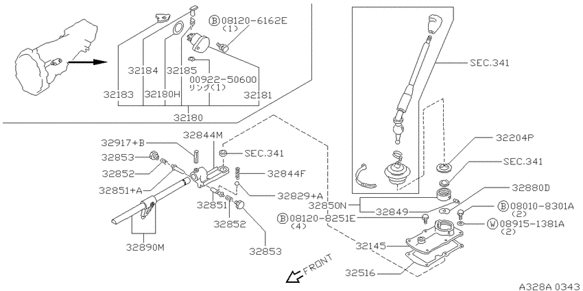 Transmission shift control