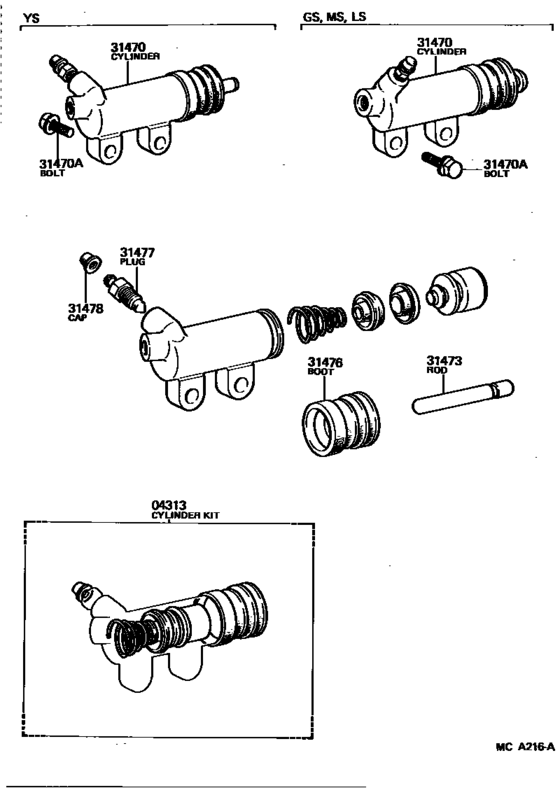 Clutch Release Cylinder
