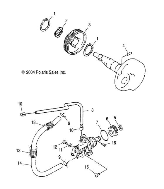 Oil pump assembly